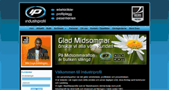 Desktop Screenshot of industriprofil.net