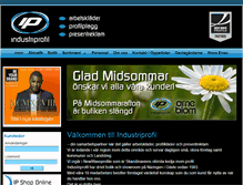 Tablet Screenshot of industriprofil.net